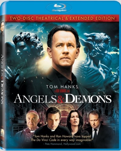 Angels & Demons (2009)/Tom Hanks, Ewan McGregor, and Ayelet Zurer@PG-13@Blu-ray