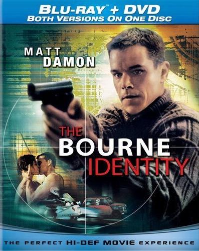 The Bourne Identity (2002)/Matt Damon, Franka Potente, and Chris Cooper@PG-13@Blu-ray + DVD