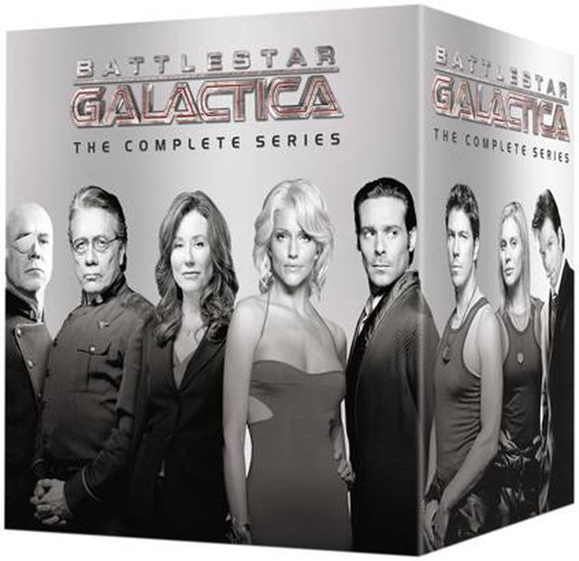 Battlestar Galactica: The Complete Series (2003-2009) (Inlcudes Miniseries, 'Razor', and 'The Plan'/Edward James Olmos, Mary McDonnell, and Katee Sackhoff@TV-14@DVD
