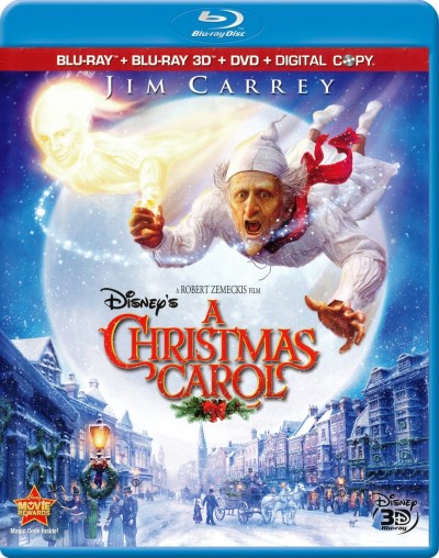 A Christmas Carol (2009)/Jim Carrey, Gary Oldman, and Colin Firth@PG@Blu-ray 3D + Blu-ray + DVD