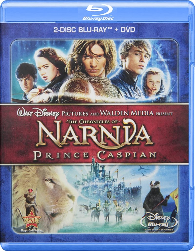 The Chronicles of Narnia: Prince Caspian (2008)/Ben Barnes, Georgie Henley, Skandar Keynes@PG@Blu-ray + DVD