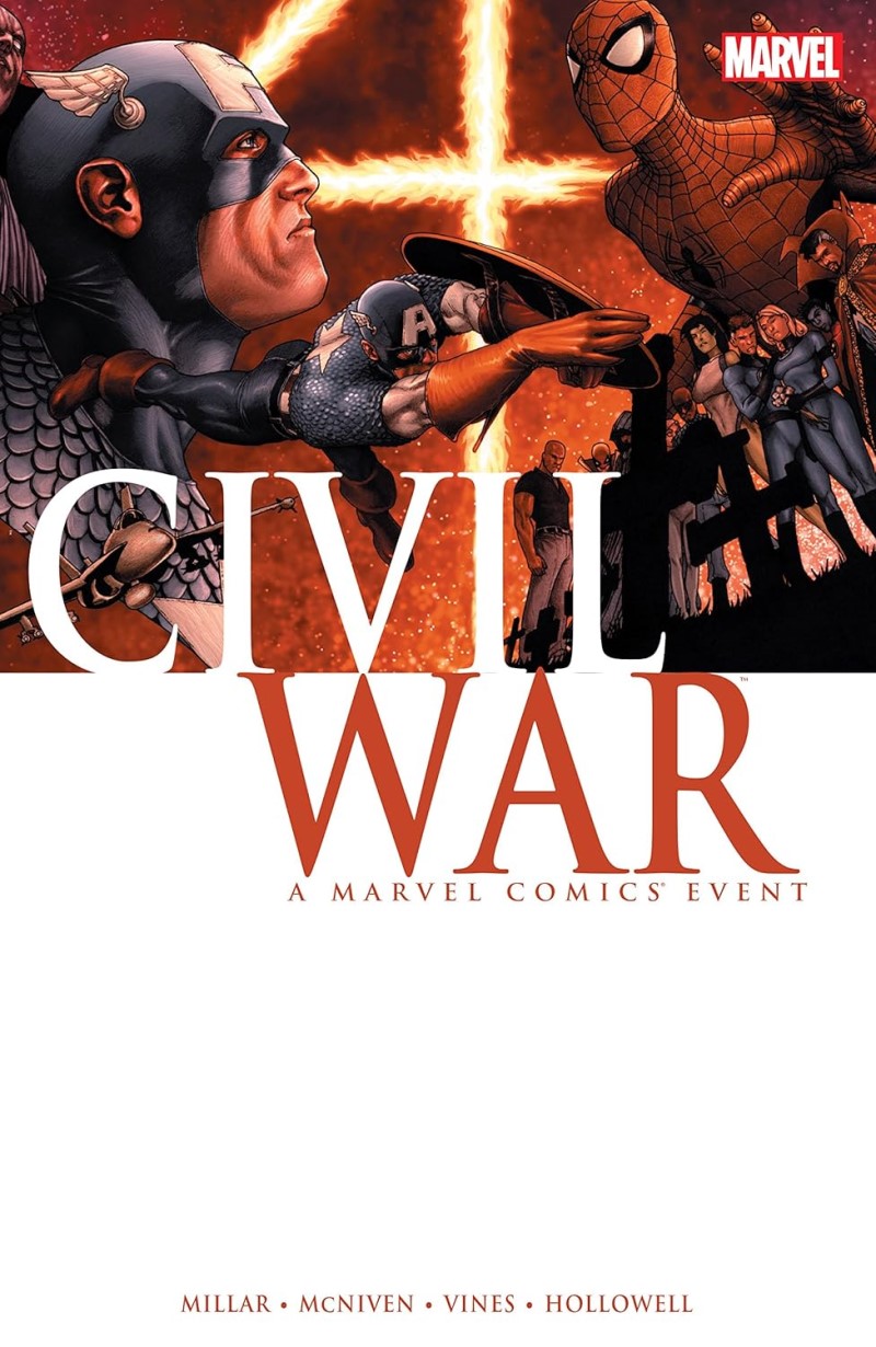 Civil War: A Marvel Comics Event (2006)/Mark Millar, Steve McNiven, and Dexter Vines@Marvel Comiics@Trade Paperback