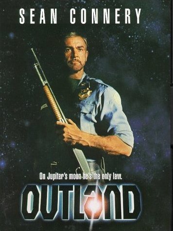 Outland (1981) (Snap Case)/Sean Connery, Peter Boyle, and Frances Sternhagen@R@DVD