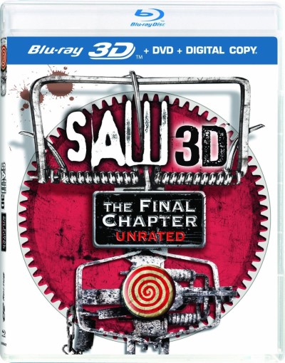 SAW: The Final Chapter (2010) (Unrated)/Tobin Bell, Costas Mandylor, and Betsy Russell@Not rated@Blu-ray 3D + Blu-ray + DVD