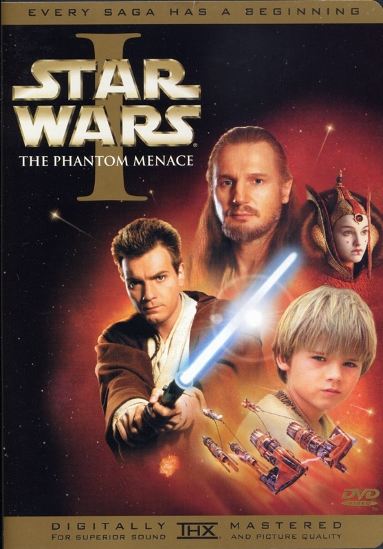 Star Wars: Episode I - The Phantom Menace (1999)/Liam Neeson, Ewan McCgregor, and Natalie Portman@PG@DVD