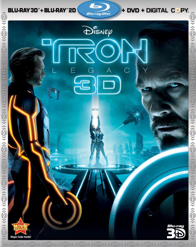 TRON: Legacy (2011)/Jeff Bridges, Garrett Hedlund, and Olivia Wilde@PG@Blu-ray 3D + Blu-ray + DVD