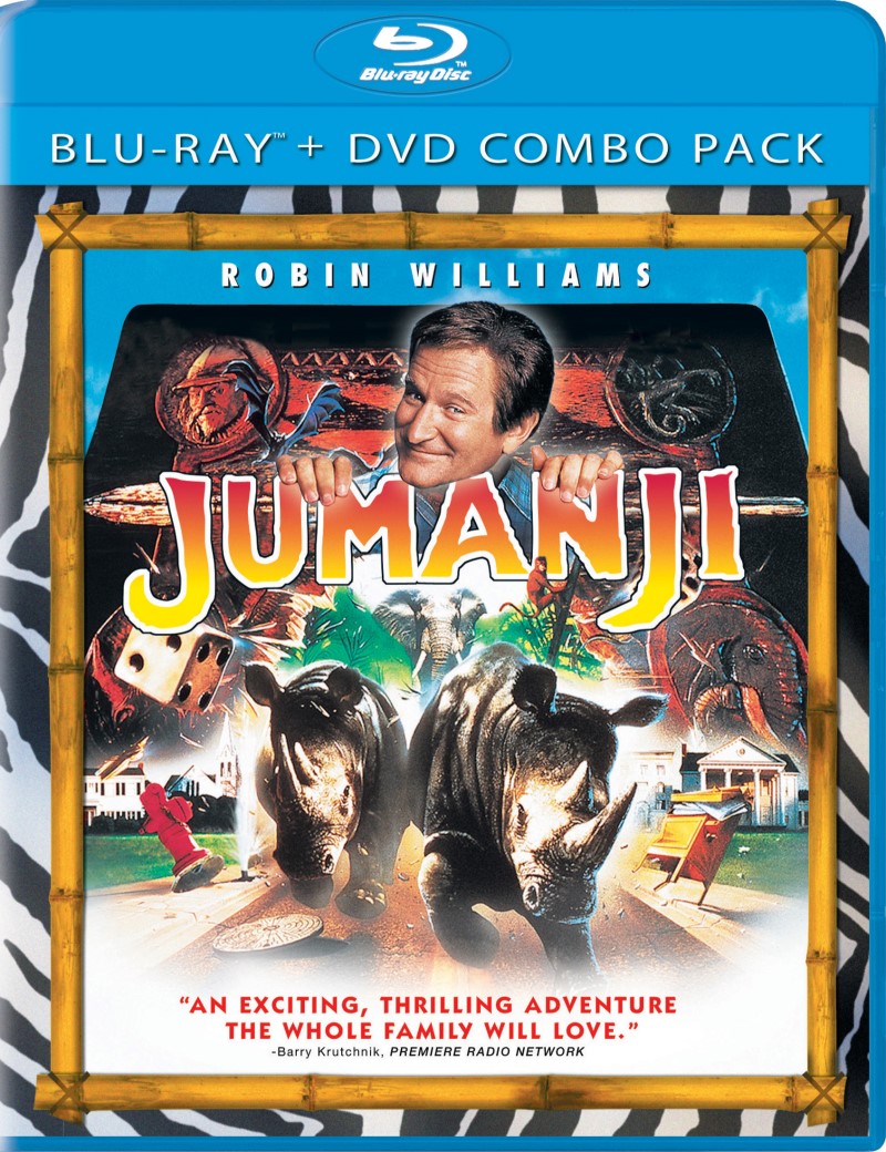 Jumanji (1995)/Robin Williams, Kirsten Dunst, and David Alan Grier@PG@Blu-ray + DVD