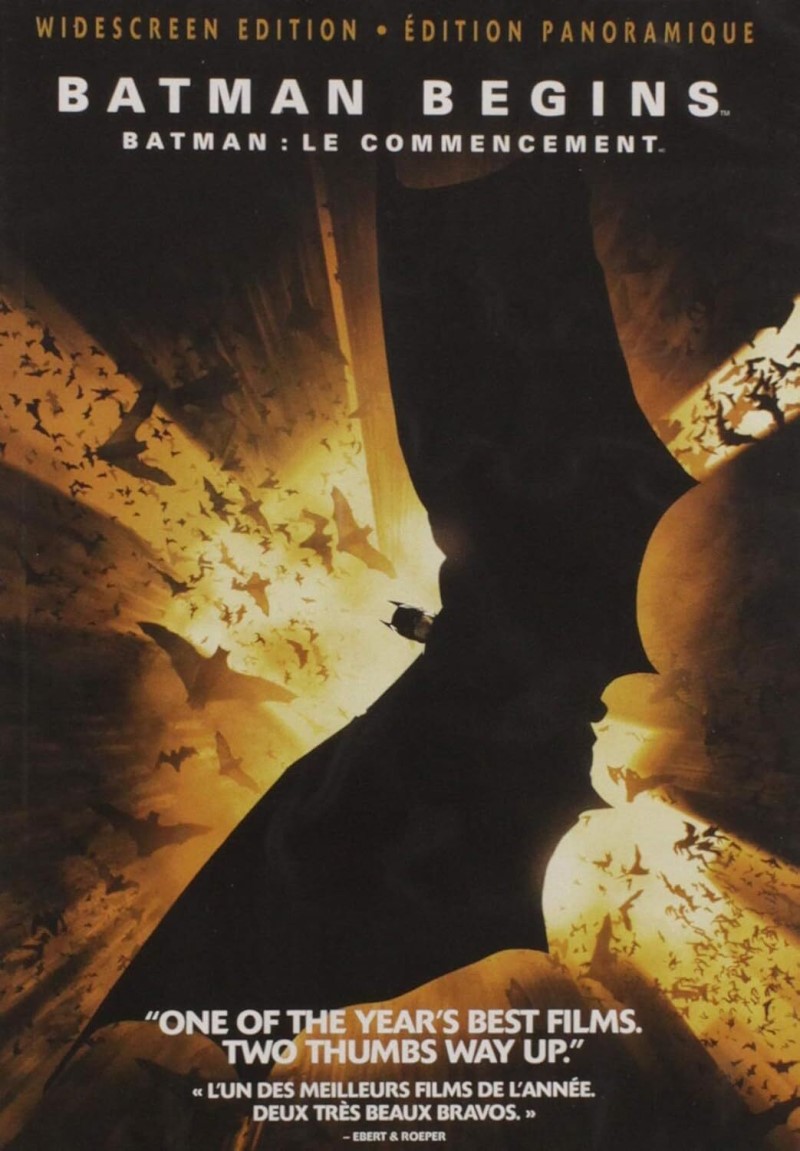 Batman Begins (2005) (Canadian Release)/Christian Bale, Michael Caine, and Liam Neeson@PG-13@DVD
