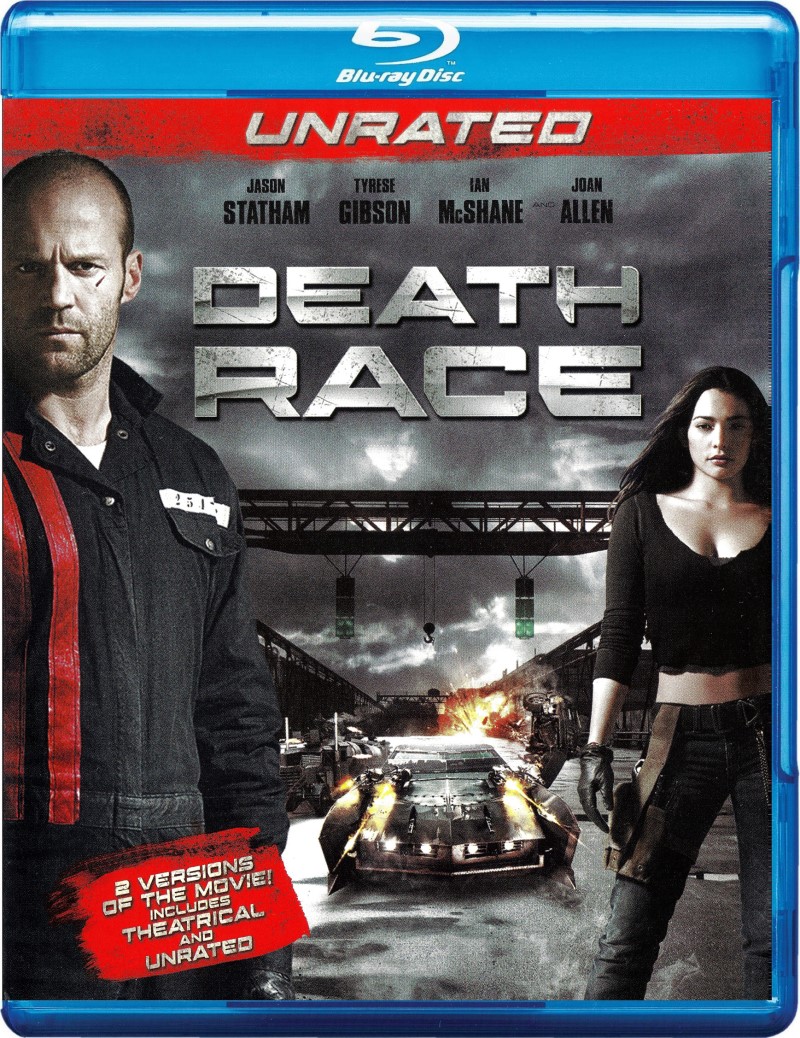 Death Race (2008)/Jason Statham, Tyrese Gibson, and Ian McShane@Not Rated@Blu-ray + DVD
