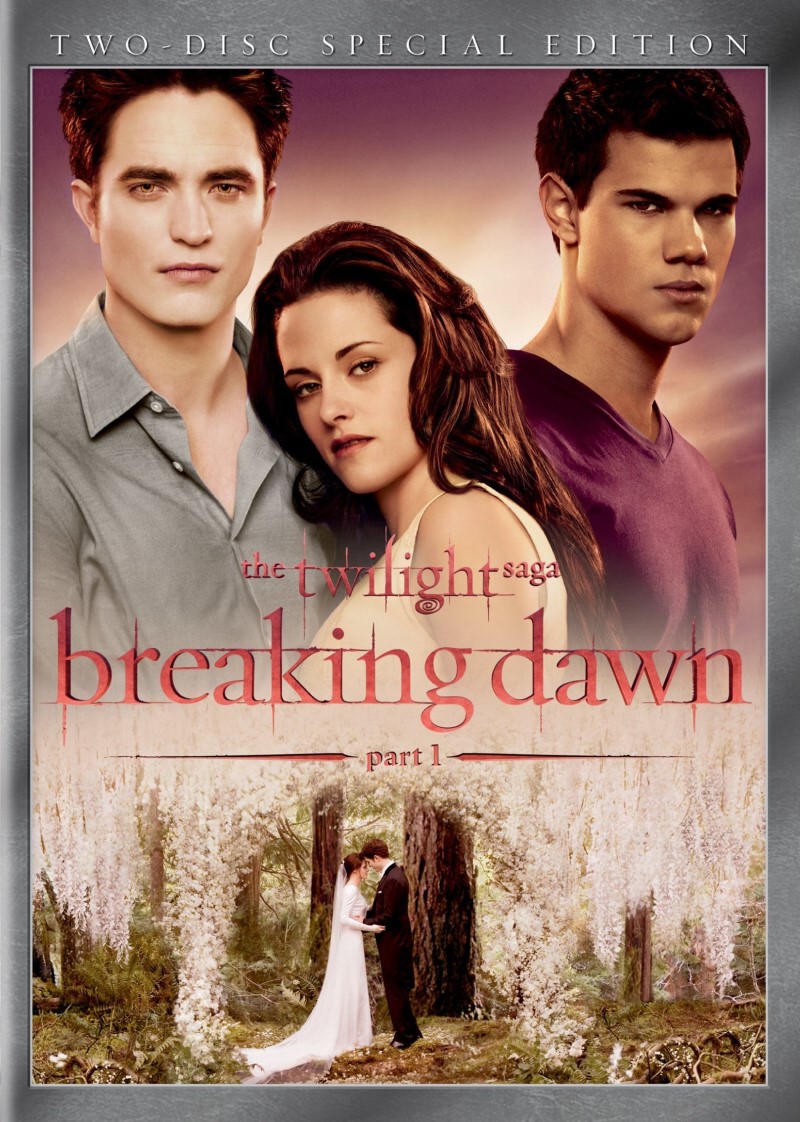 The Twilight Saga: Breaking Dawn - Part 1 (2011) (Special Edition)/Kristen Stewart, Robert Pattinson, and Taylor Lautner@PG-13@DVd