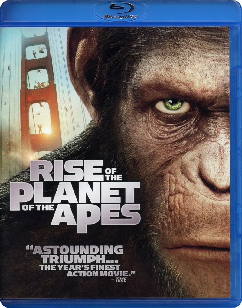 Rise of the Planet of the Apes (2011) (Walmart Exclusive)/Andy Serkis, James Franco, and Freida Pinto@PG-13@Blu-ray