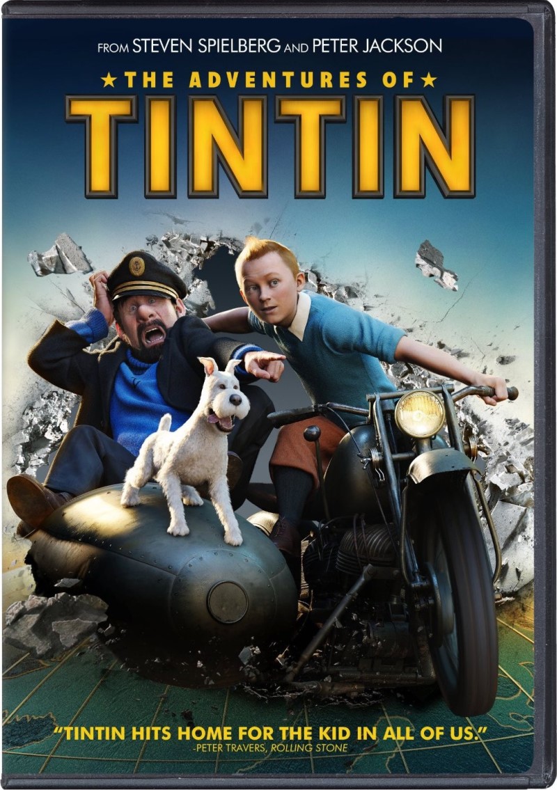 The Adventures of Tintin (2011)/Jamie Bell, andy Serkis, and Daniel Craig@PG@DVD