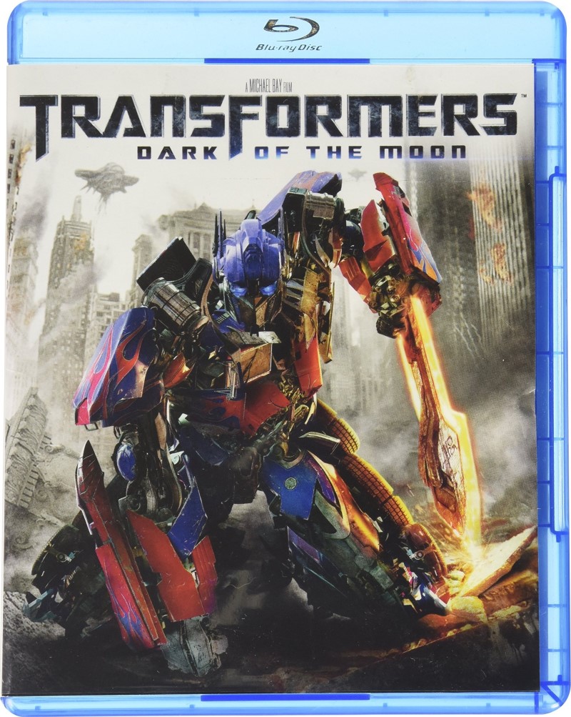Transformers: Dark of the Moon (2011) (Movie Only)/Shia LaBeouf, Rosie Huntington-Whiteley, and Peter Cullen@PG-13@Blu-ray