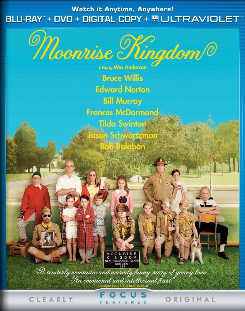 Moonrise Kingdom (2012)/Bruce Willis, Edward Norton, and Bill Murray@PG-13@Blu-ray + DVD