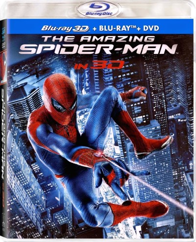 The Amazing Spider-Man (2012)/Andrew Garfield, Emma Stone, and Rhys Ifan@PG-13@Blu-ray 3D + Blu-ray + DVD
