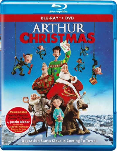 Arthur Christmas (2011)/James McAvoy, Hugh Laurie, and Bill Nighy@PG@Blu-ray + DVD