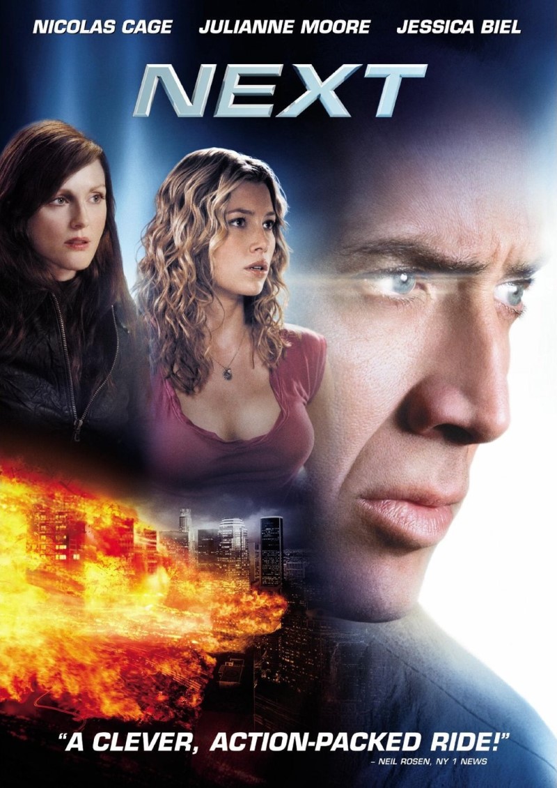 Next (2007) (2013 Re-Issue)/Nicolas Cage, Julianne Moore, and Jessica Biel@PG-13@DVD