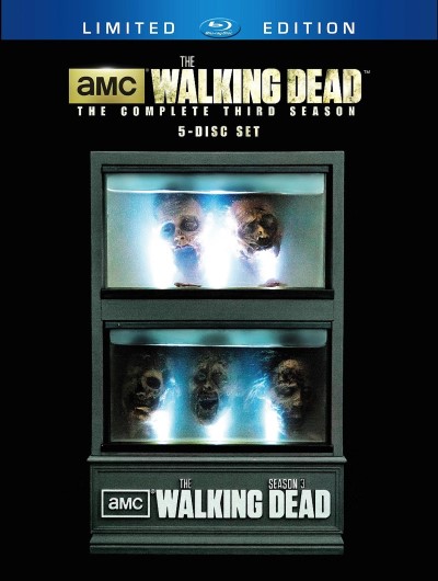 The Walking Dead: The Complete Third Season (Limited Edition w/Walker Head Fish Tank)/Andrew Lincoln, Sarah Wayne Callies, and Laurie Holden@TV-MA@Blu-ray