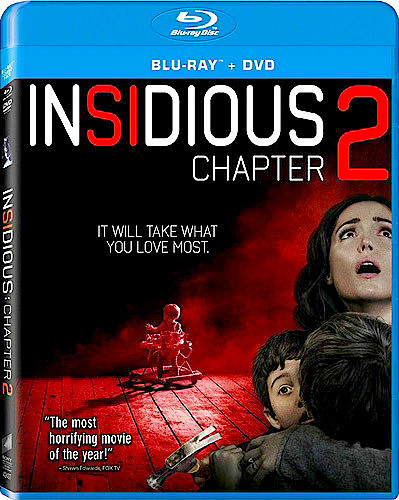 Insidious: Chapter 2 (2013)/Patrick Wilson, Rose Byrne, and Lina Shaye@PG-13@Blu-ray + DVD