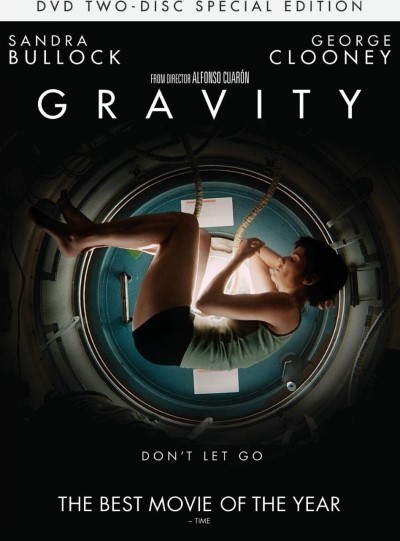 Gravity/Bullock/Clooney@Dvd/Uv@Pg13/Ws