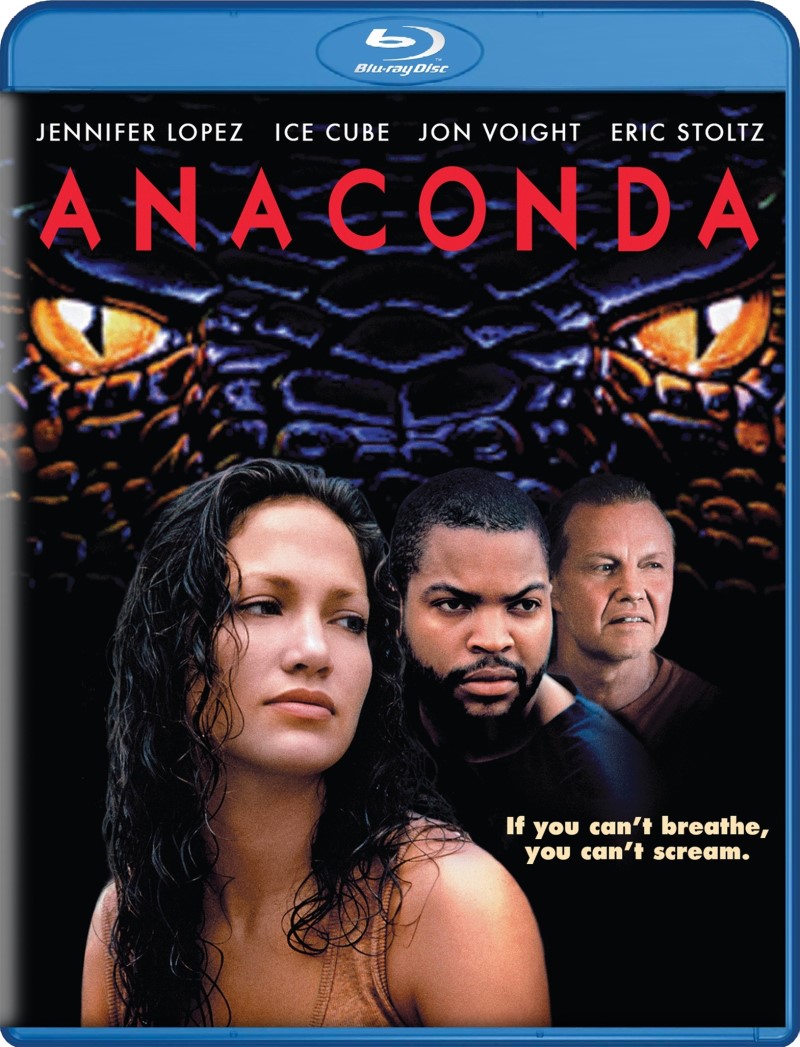 Anaconda (1997) (2014 Re-issue)/Jennifer Lopez, O'Shea "Ice Cube" Jackson Sr., and Jon Voight@PG-13@Blu-ray
