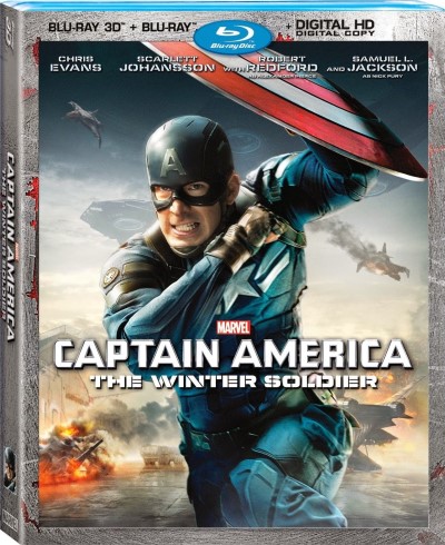 Captain America: The Winter Soldier (2014)/Chris Evans, Scarlett Johansson, and Robert Redford@PG-13@Blu-ray 3D + Blu-ray