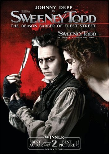 Sweeney Todd: The Demon Barber of Fleet Street (2007) (Canadian Release)/Johnny Depp, Helena Bonham Corter, and Alan Rickman@R@DVD