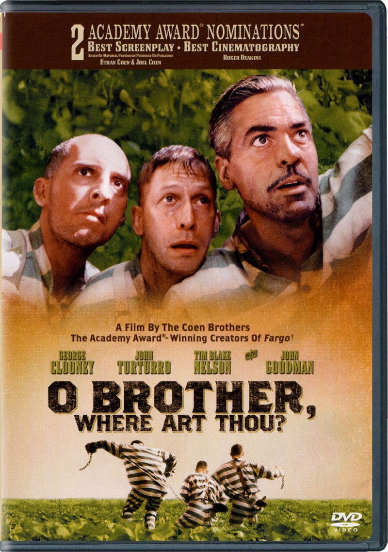 O Brother, Where Art Thou? (2000)/George Clooney, John Turturro, and Tim Blake Nelson@PG-13@DVD