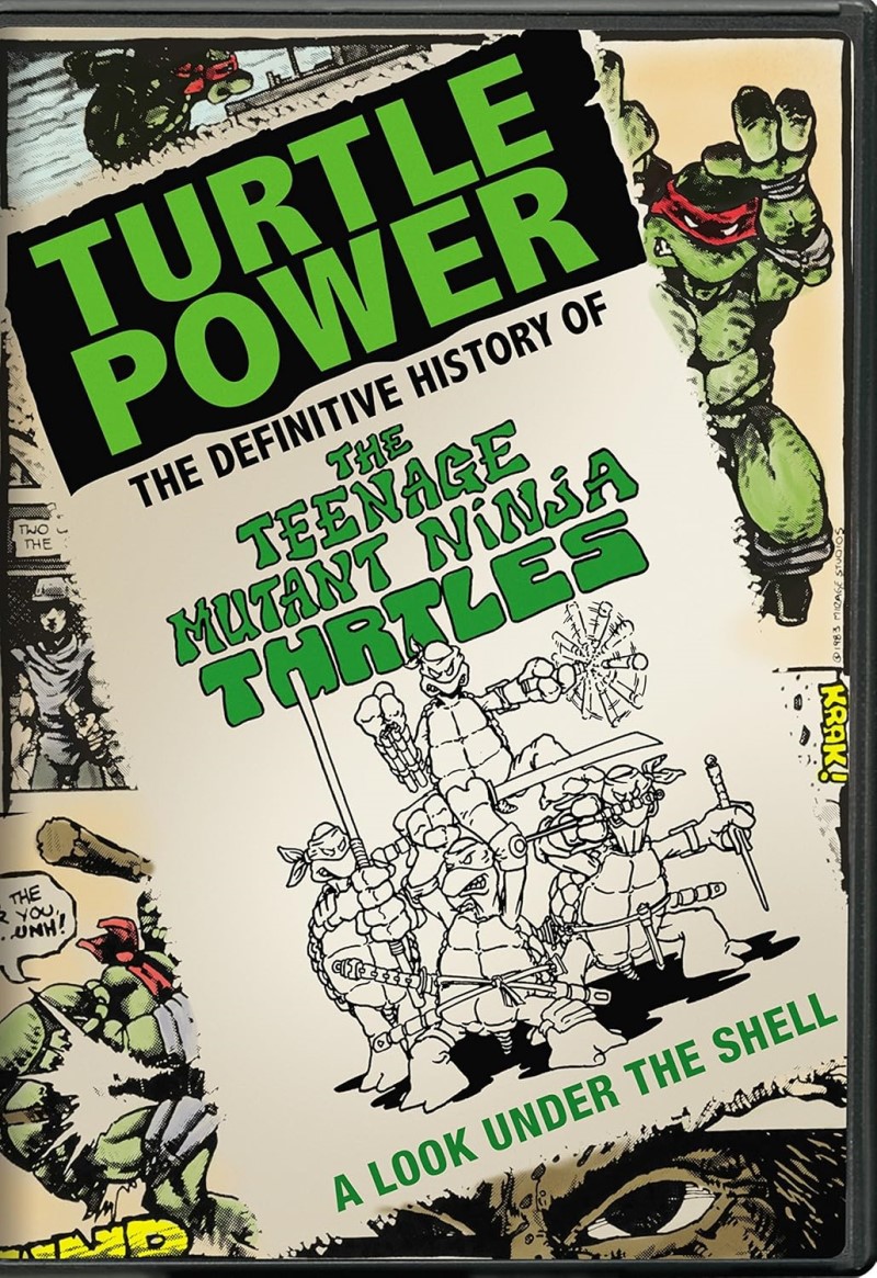 Turtle Power: The Definitive History of the Teenage Mutant Ninja Turtles (2014)/Peter Laird, Kevin Eastman, and Mark Askwith@PG@DVD