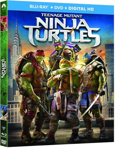 Teenage Mutant Ninja Turtles (2014)/Megan Fox, Will Arnett, and William Fichtner@PG-13@Blu-ray + DVD