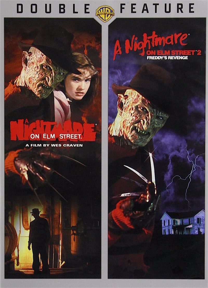 A Nightmare On Elm Street 1 & 2 (1984-1985)/Robert Englund, John Saxon, and Heather Langenkamp@R@DVD