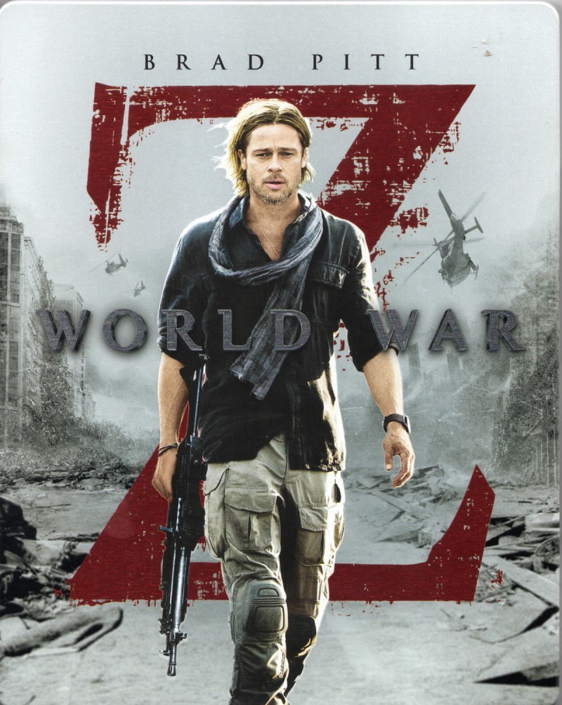 World War Z (2013) (SteelBook) (Best Buy Exclusive)/Brad Pitt, Mireille Enos, and James Badge Dale@PG-13@Blu-ray