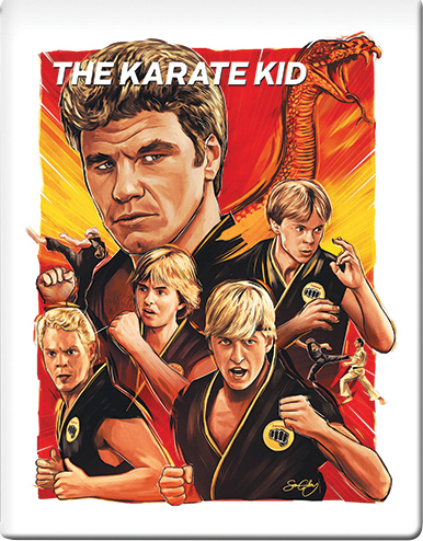 The Karate Kid (1984) (SteelBook)/Ralph Macchio, Noriyuki "Pat" Morita, and Elisabeth Shue@PG@Blu-ray