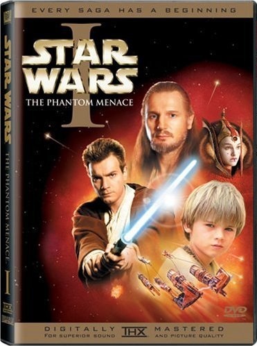 Star Wars: Episode I - The Phantom Menace (1999) (2006 Re-issue)/Liam Neeson, Ewan McCgregor, and Natalie Portman@PG@DVD