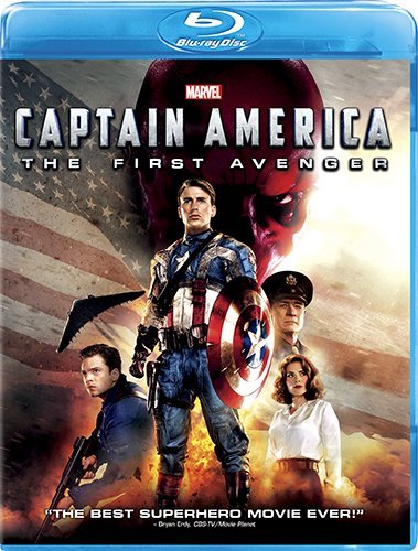 Captain America: The First Avenger (2011)/Chris Evans, Tommy Lee Jones, and Haley Atwell@PG-13@Blu-ray