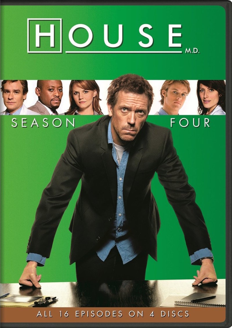 House, M.D.: Season Four/Hugh Laurie, Lisa Edelstein, and Omar Epps@TV-14@DVD