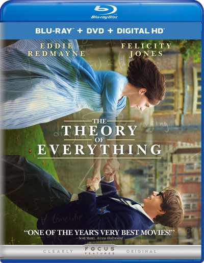The Theory of Everything (2014)/Eddie Redmayne, Felicity Jones, and Charlie Cox@PG-13@Blu-ray + DVD