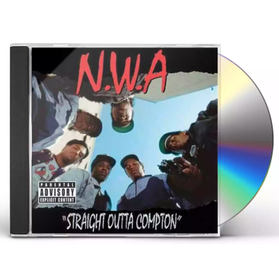 N.W.A./Straight Outta Compton (1988)@CD