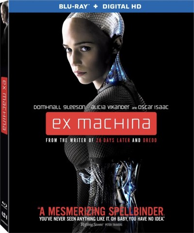 Ex Machina (2014)/Alicia Vikander, Domhnall Gleeson, and Oscar Isaac@R@Blu-ray