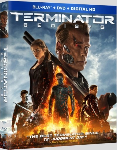 Terminator Genisys (2015)/Arnold Schwarzenegger, Jason Clarke, and Emilia Clarke@PG-13@Blu-ray + DVD