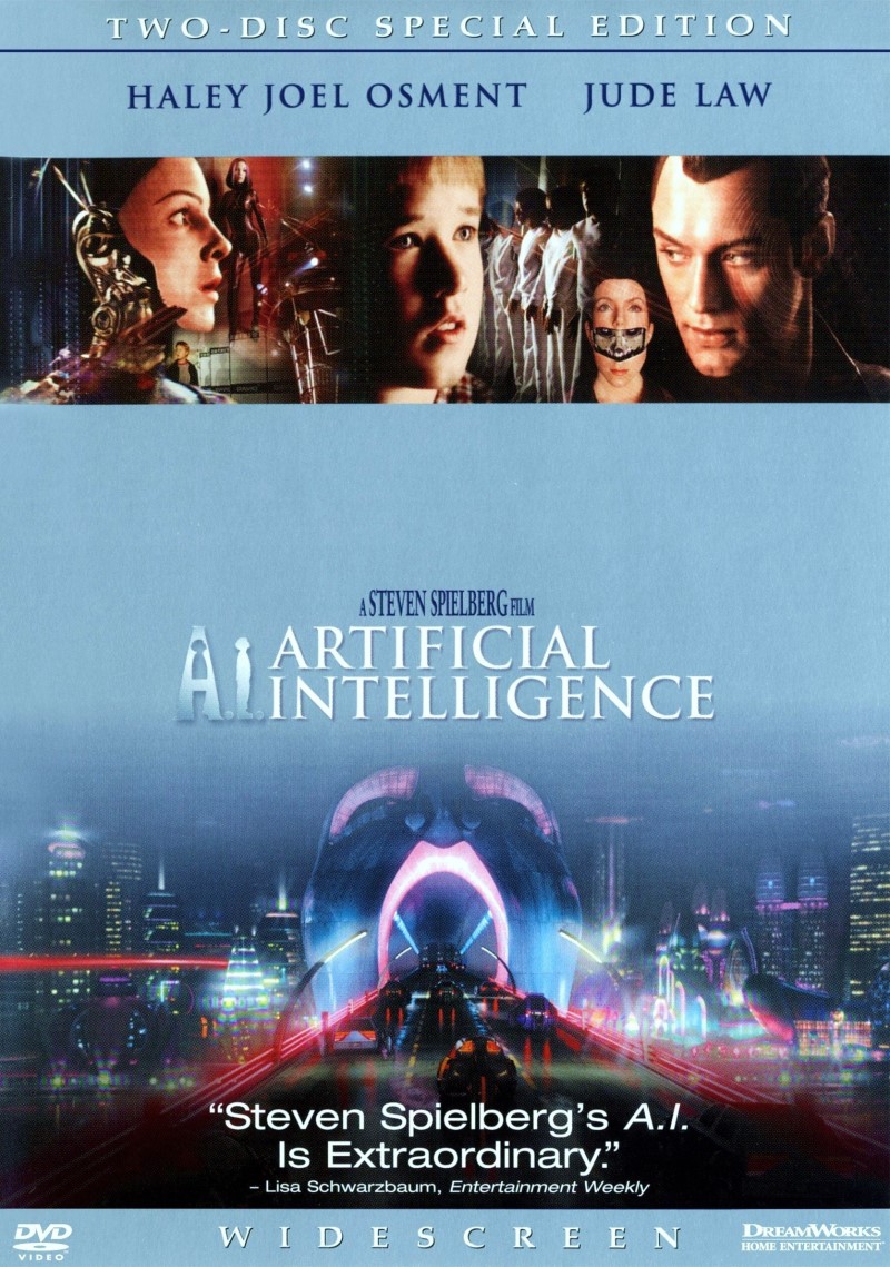 A.I. Artificial Intelligence (2001) (Two-Disc Special Edition)/Haley Joel Osment, Jude Law, and Frances O'Connor@PG-13@DVD