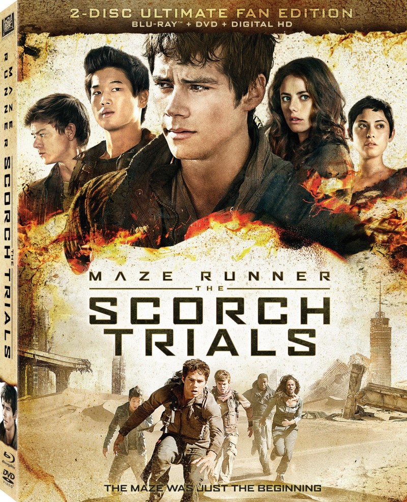 Maze Runner: The Scorch Trials (2015)/Dylan O'Brien, Kaya Scodelario, Thomas Brodie-Sangster@PG-13@Blu-ray + DVD