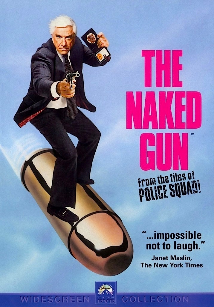 The Naked Gun: From the Files of Police Squad! (1988)/Leslie Nielsen, Priscilla Presley, and George Kennedy@PG-13@DVD