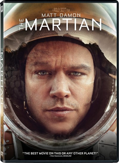The Martian (2015)/Matt Damon, Jessica Chastain, and Kristen Wiig@PG-13@DVD