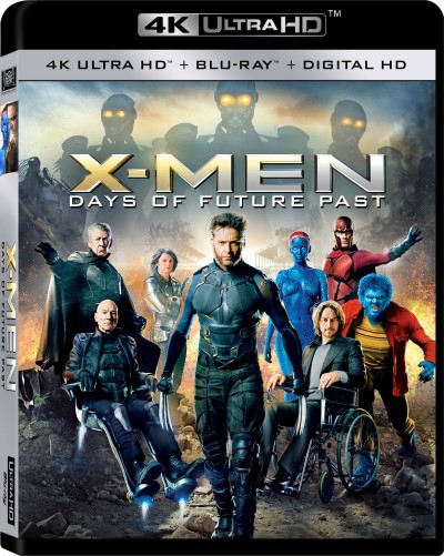 X-Men: Days of Future Past/Hugh Jackman, James McAvoy, and Michael Fassbender@PG-13@4K Ultra HD/Blu-ray