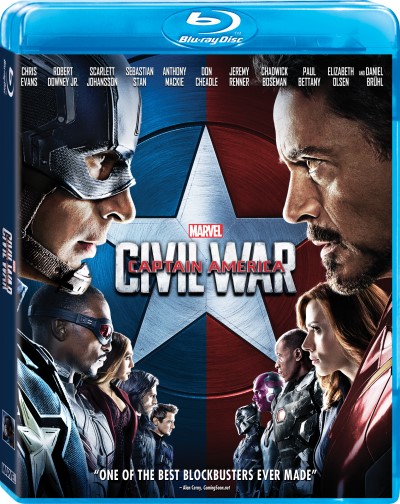 Captain America: Civil War (2016)/Chris Evans, Robert Downey Jr., and Scarlett Johansson@PG-13@Blu-ray