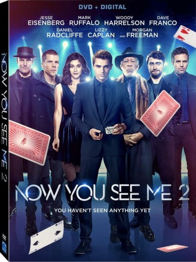 Now You See Me 2 (2016)/Jesse Eisenberg, Mark Ruffalo, and Woody Harrelson@PG-13@DVD