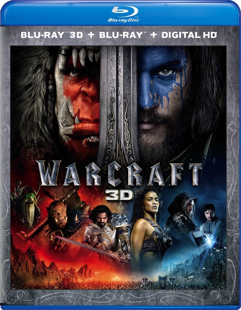 Warcraft (2016)/Travis Simmel, Paula Patton, and Ben Foster@PG-13@Blu-ray 3D + Blu-ray