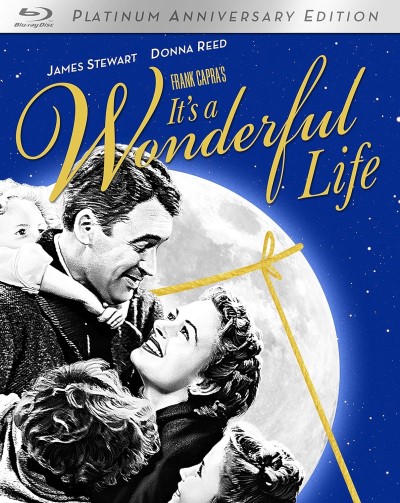 It's a Wonderful Life (1946) (Platinum Anniversary Edition)/James Stewart, Donna Reed, and Lionel Barrymore@PG@Blu-ray