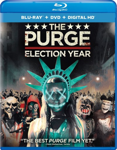 The Purge: Election Year (2016)/Frank Grillo, Elizabeth Mitchell, and Myketi Williamson@R@Blu-ray + DVD